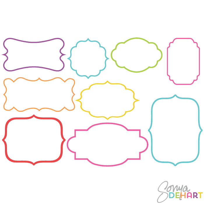 free baby clipart borders frames - photo #44
