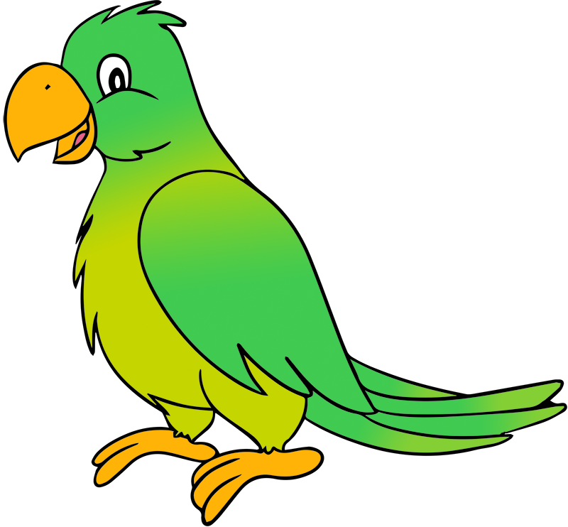 Free to Use  Public Domain Parrot Clip Art