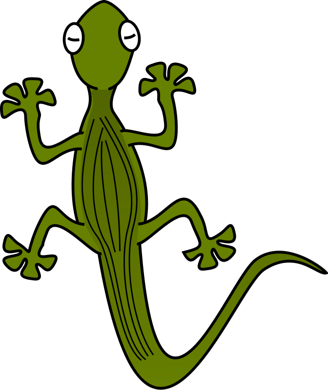 Free to Use  Public Domain Lizards Clip Art