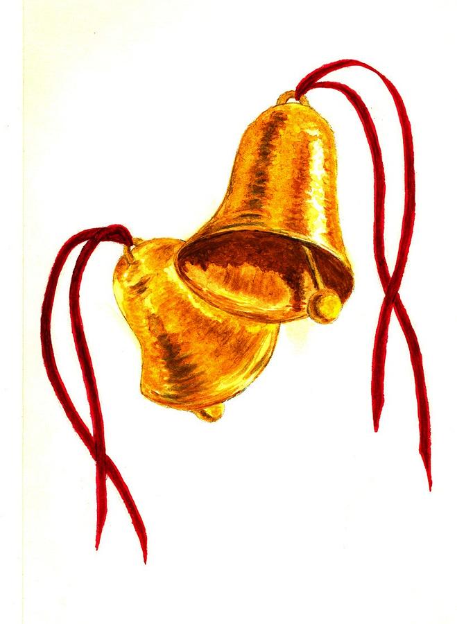 Christmas Bells Paintings for Sale