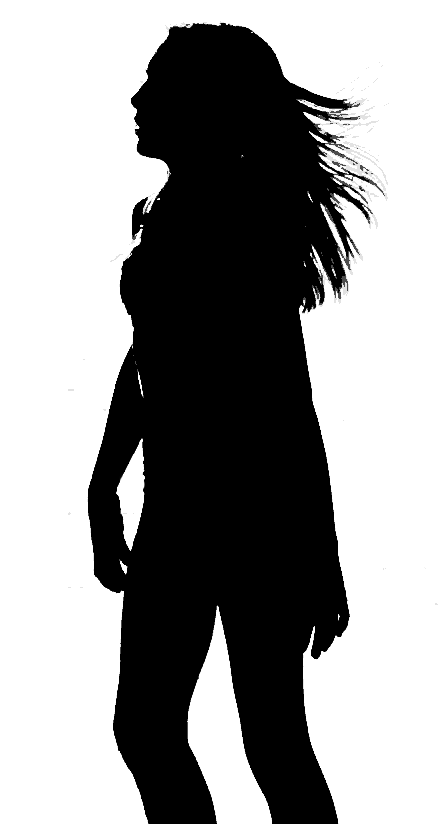 File:Silhouette of woman Walking.png - Wikimedia Commons