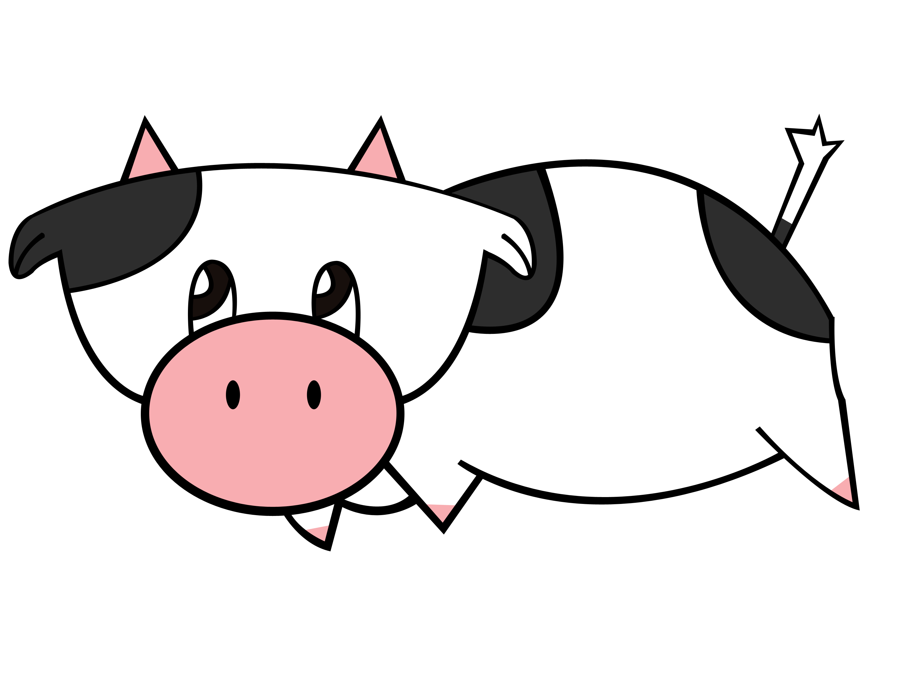 How to Draw a Harvest Moon Cow (with Pictures) - wikiHow