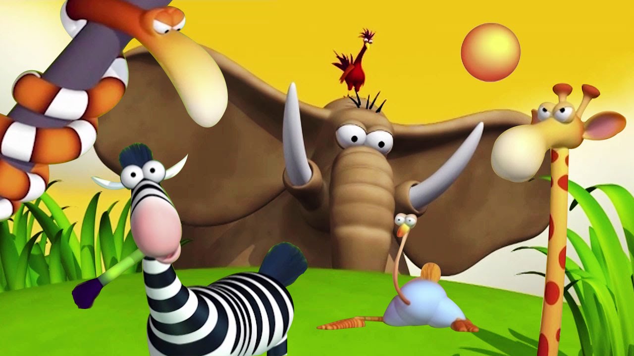 Funny Animals Cartoons Compilation Just for Kids Entertainment 