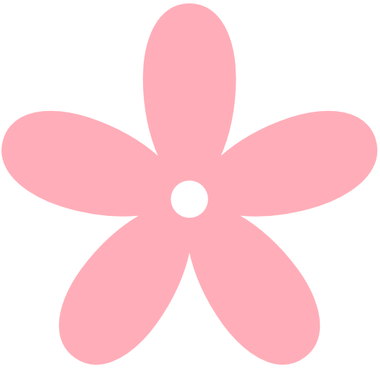 Retro Flower 8 Color Colour Light Pink 1 Peace xochi.info 