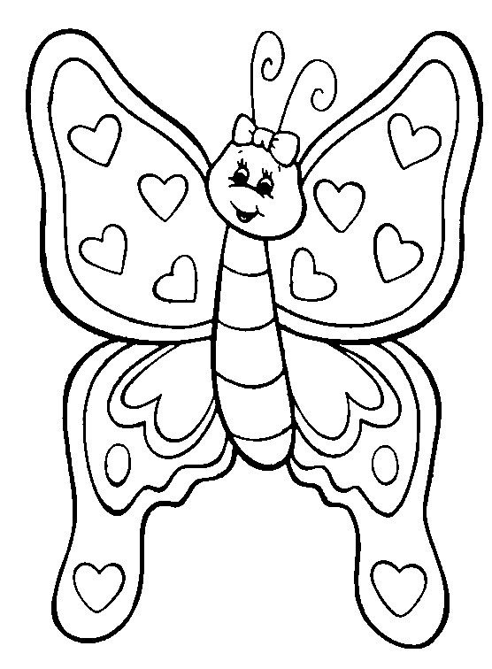 animadas flores dibujos de mariposas para colorear - Clip Art Library