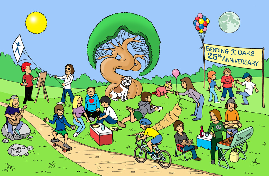 picnic scene clipart - Clip Art Library