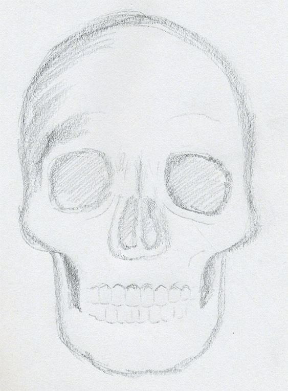 Featured image of post Easy Skull Drawings With Flowers : Click the image to enlarge.