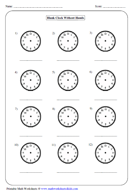 printable-clock-face-without-hands-worksheet