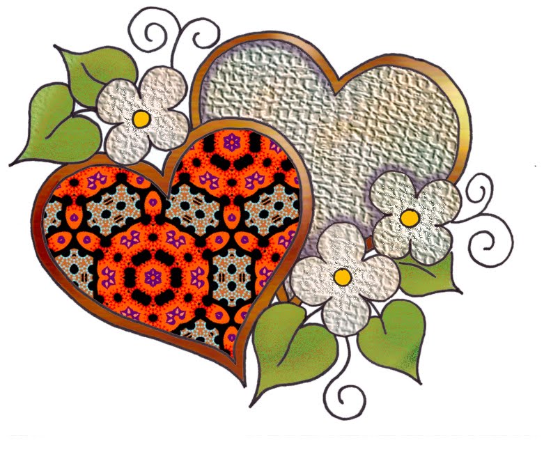 ArtbyJean - Paper Crafts: LOVE HEARTS - CRAFTY CLIP ART: Set A-06 