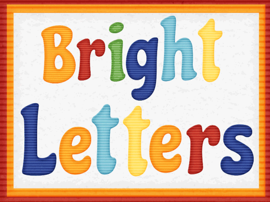 The Blog: Just Added - Bright Letters 