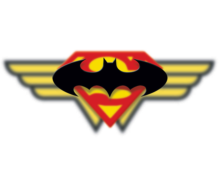 Batman/supernan Logo