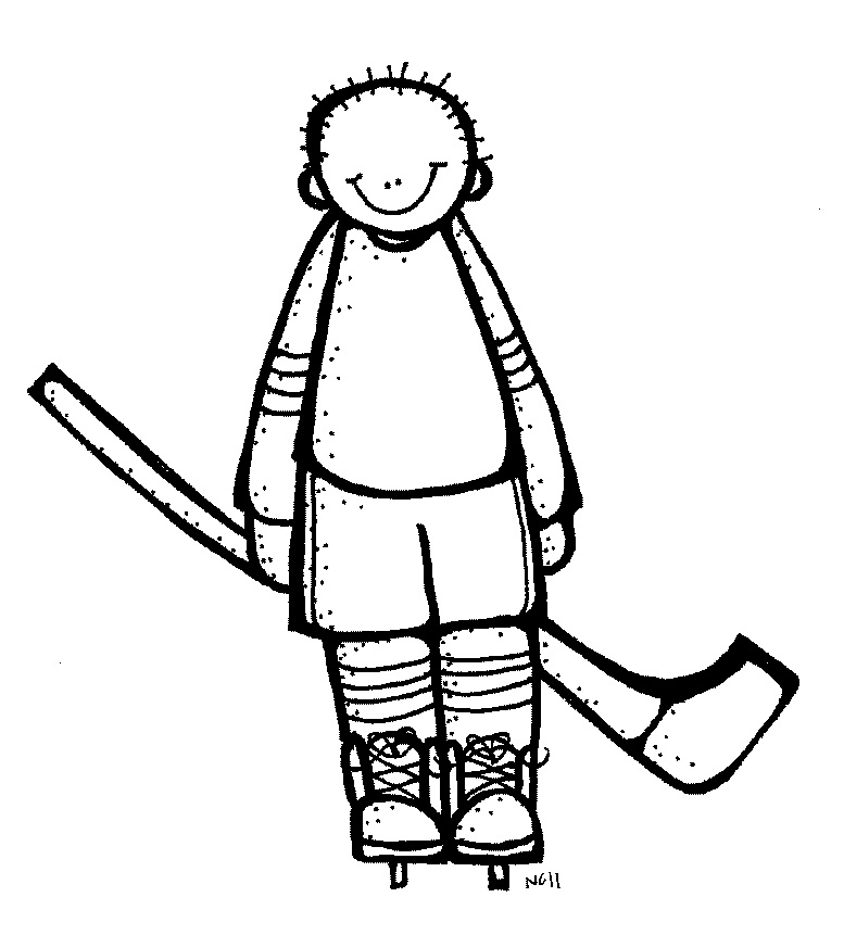 Sports Clipart Black And White