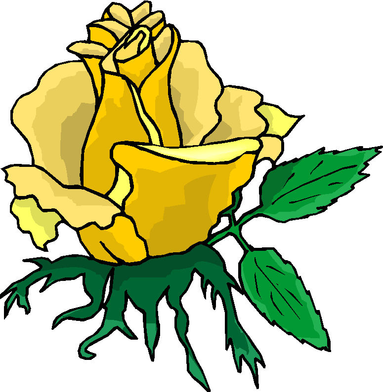 Yellow Rose Clip Art Free | clip art, clip art free, clip art 