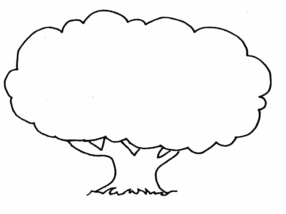 Bare Tree Template Printable Tree Stencil For Art And Crafts Bare Tree Template Printable Tree Stencil For Art And Crafts