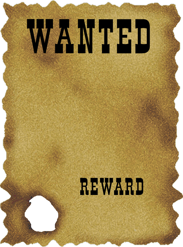 Free wanted poster template