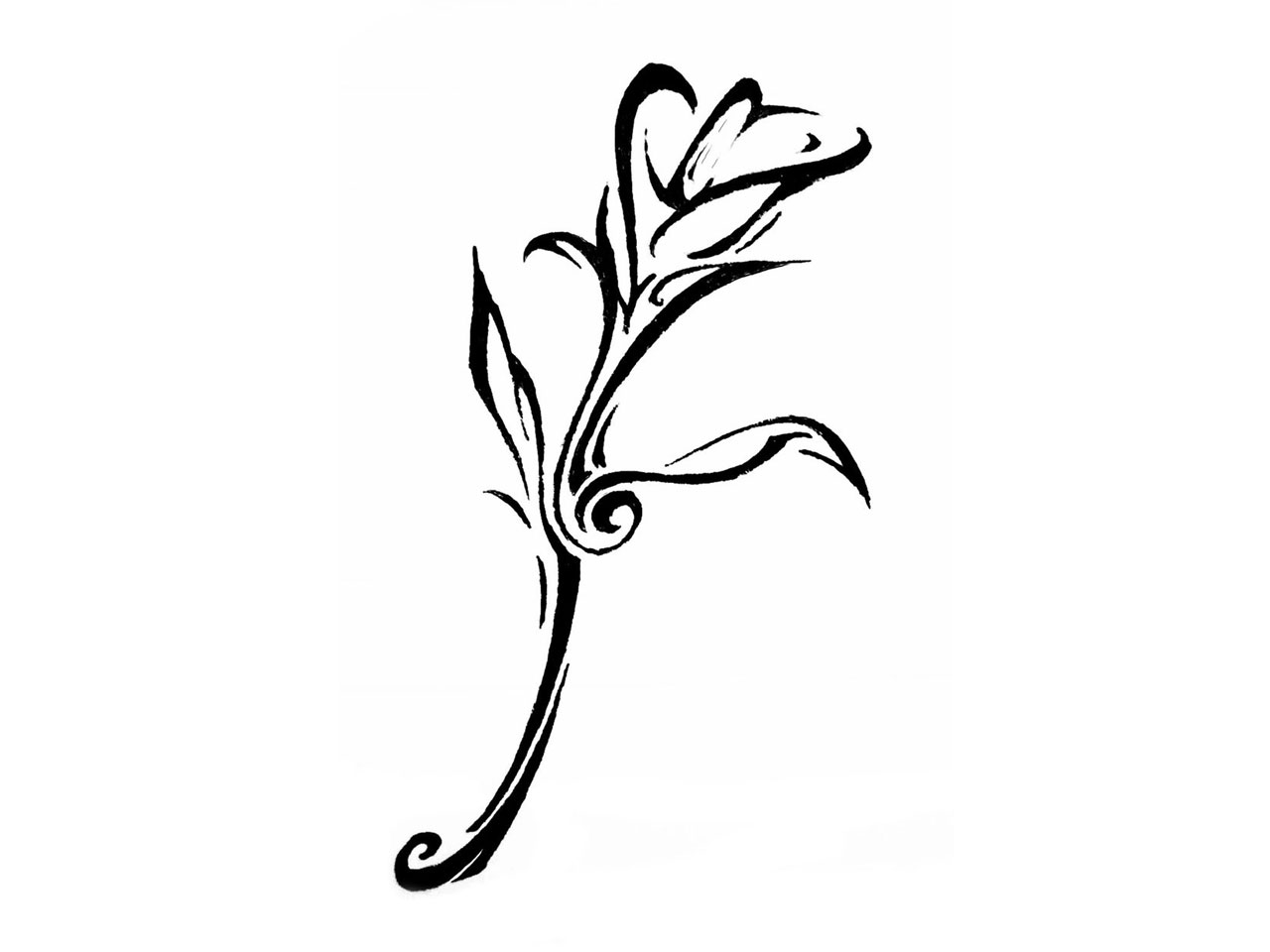 Free Black And White Flower Tattoos Tumblr, Download Free Black And White  Flower Tattoos Tumblr png images, Free ClipArts on Clipart Library