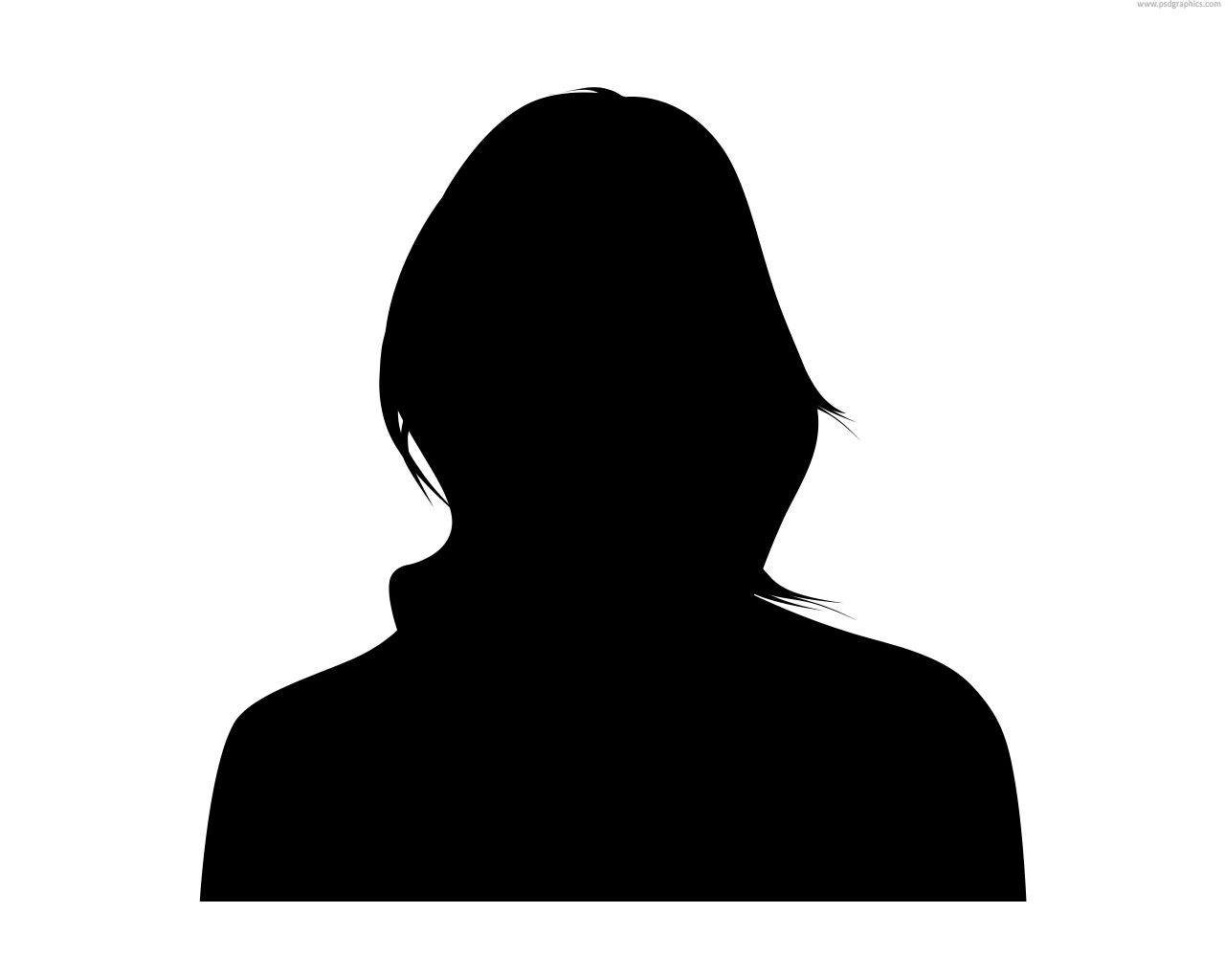 Female Head Silhouette - Clipart library