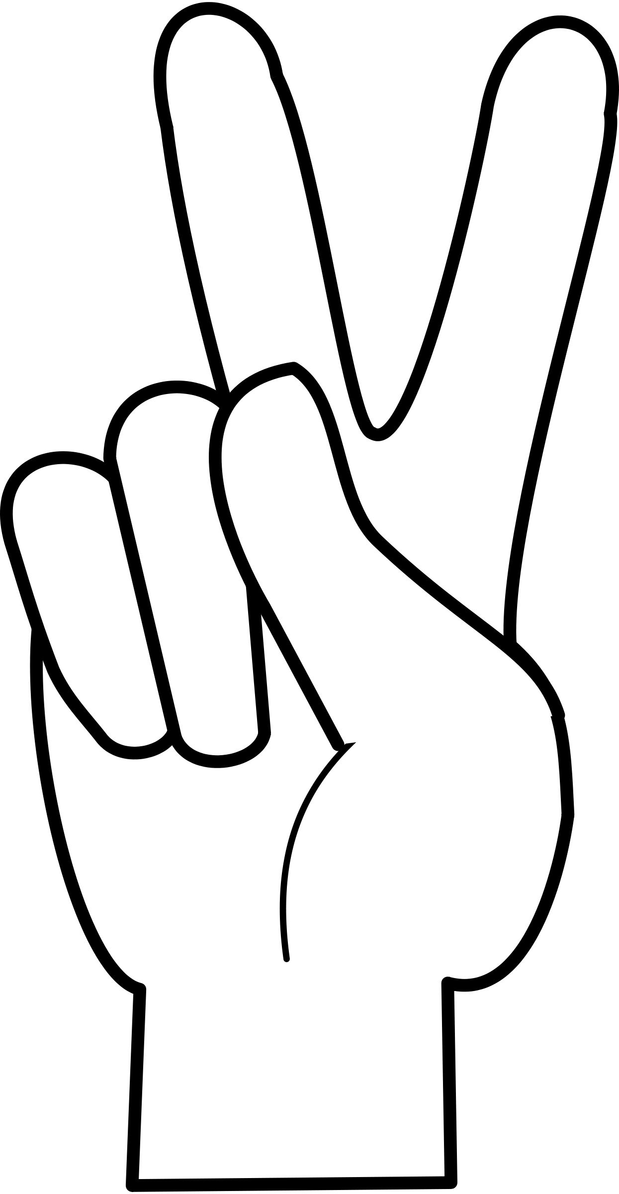 Free Cartoon Peace Sign Hand Download Free Clip Art Free Clip Art On Clipart Library