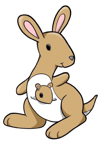 clipart kangaroo cartoon - photo #50