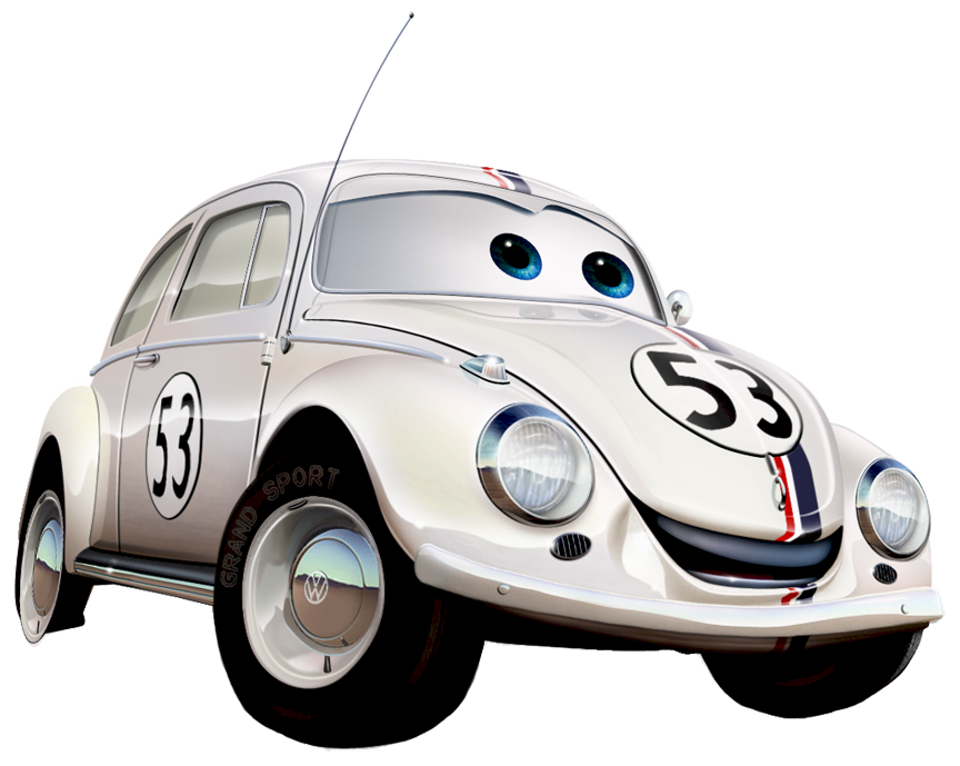 herbie the love bug coloring pages printable