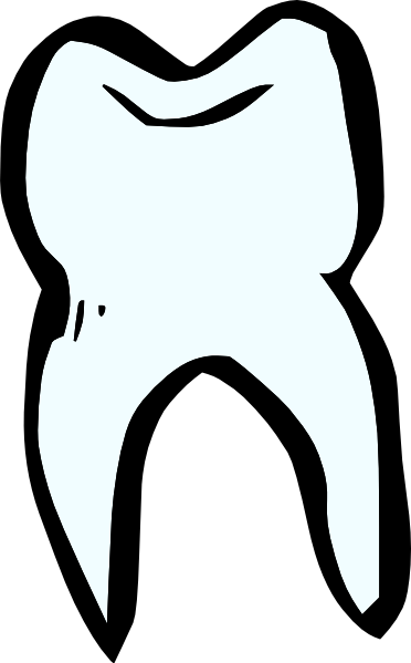 Tooth clip art - vector clip art online, royalty free  public domain