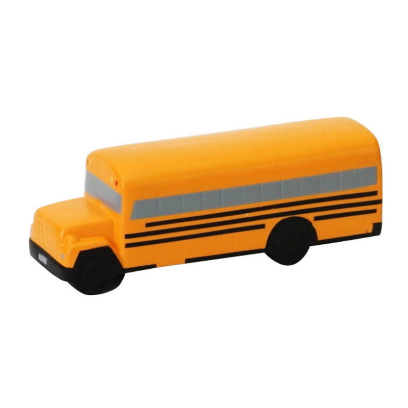School Bus Side View Flat Front