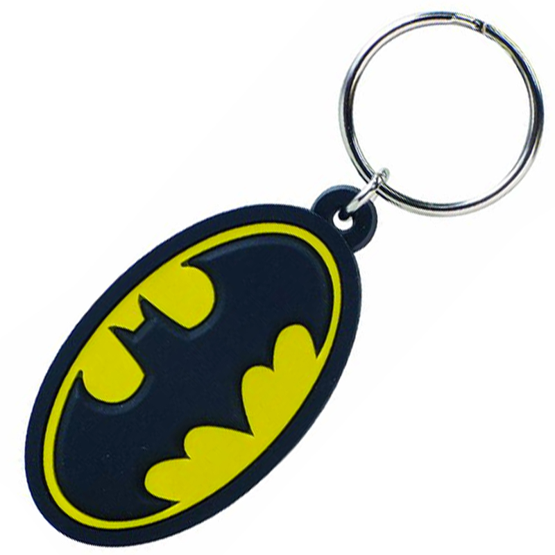  Batman Color PVC Keychain