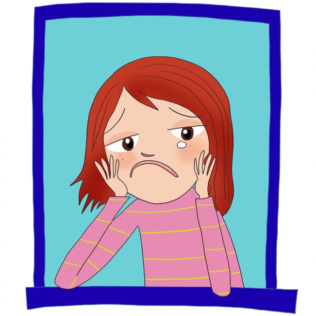 Little Girl Sad Cartoon Images  Pictures - Becuo