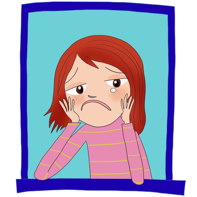 Free Cartoon Sad Girl, Download Free Cartoon Sad Girl png images, Free