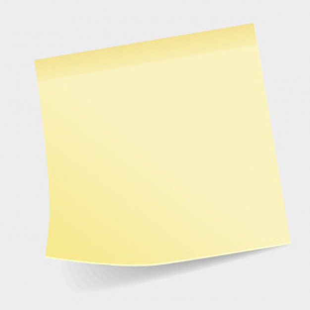 Pix For  Post It Note Transparent Background