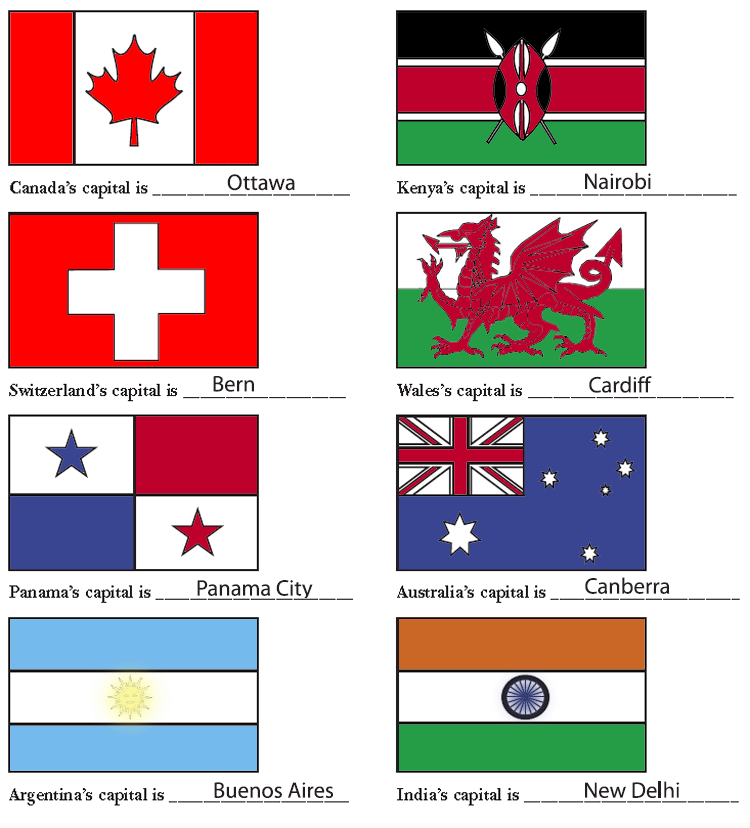 clipart of flags around the world - photo #44