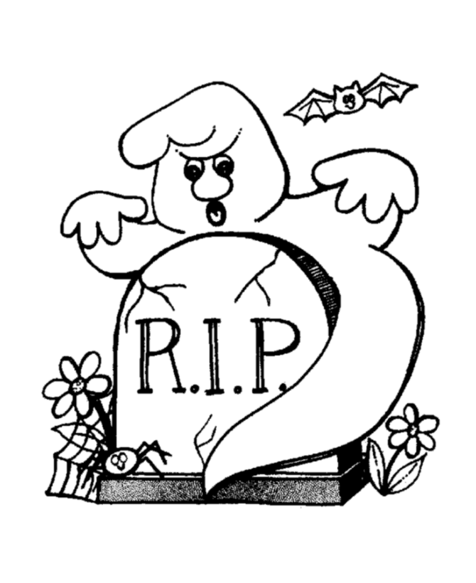 Ghost Coloring Pages Images  Pictures - Becuo