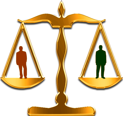 Lawyer Scale - Clipart library