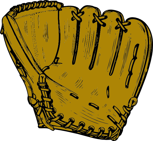 Baseball Glove clip art - vector clip art online, royalty free 