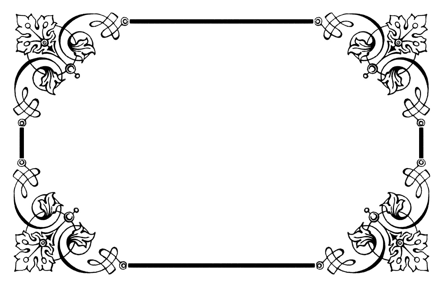 free library clipart borders - photo #24