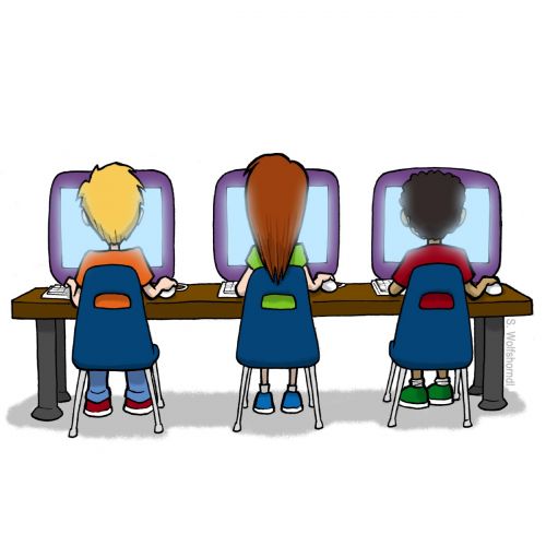 Kids Computer Lab Clipart | Clipart library - Free Clipart Images