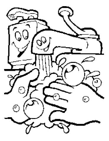 Cartoon Washing Hands - Clipart library