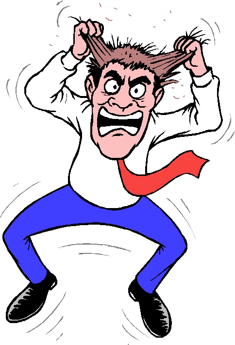 Pics Of Stressed Out People - Clipart library