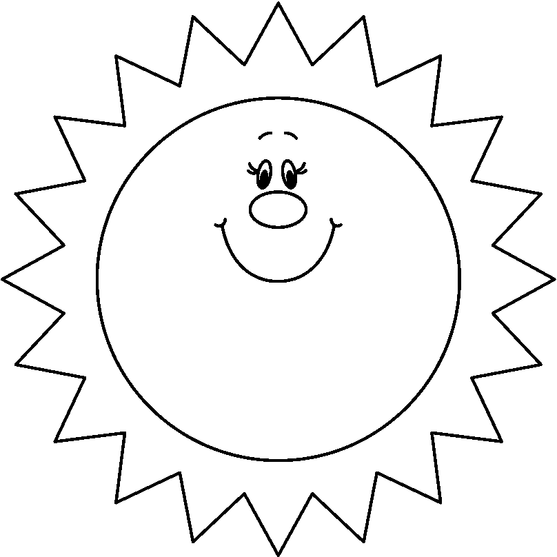 Free Black And White Cartoon Sun, Download Free Black And White Cartoon Sun  png images, Free ClipArts on Clipart Library