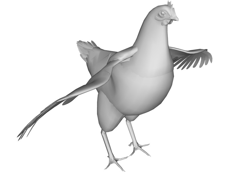 Chicken 3D CAD Model Download | 3D CAD Browser