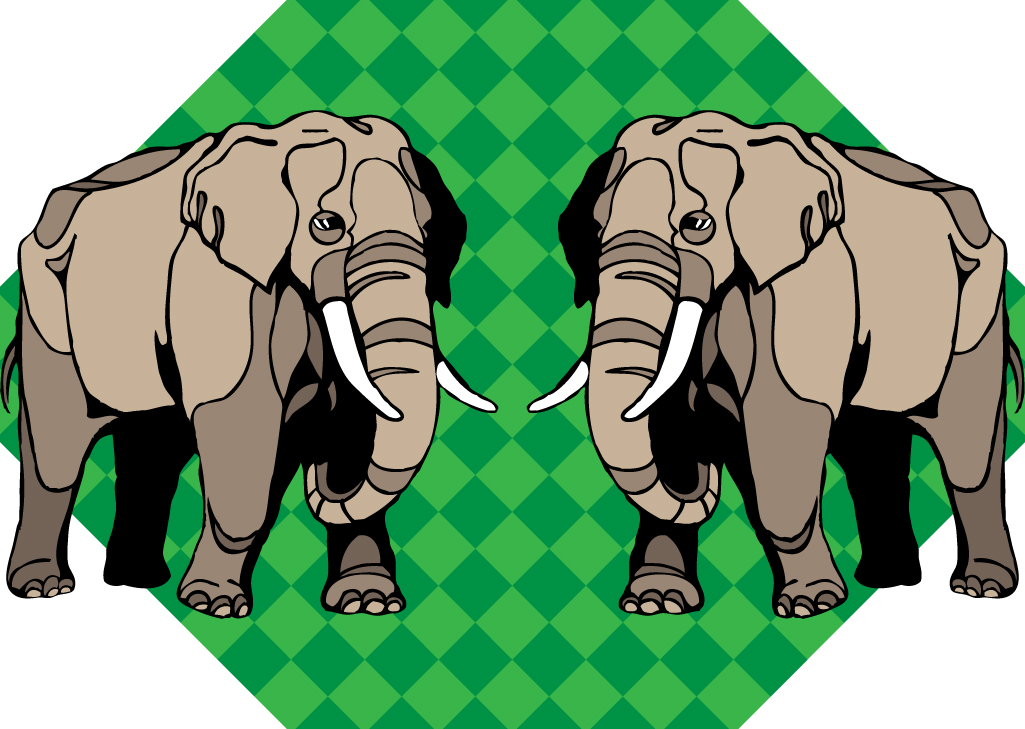 Elephant Vector Freebie - Download free Nature vectors