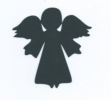 Little angel silhouette set of 6