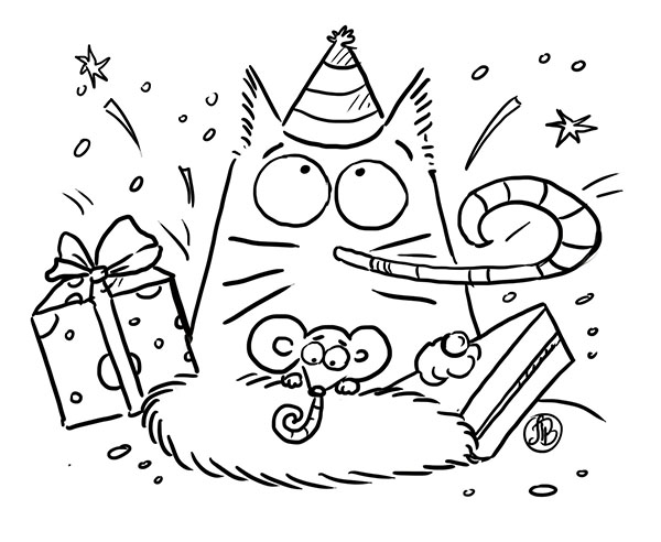 cake coloring pages with congratulations - photo #29