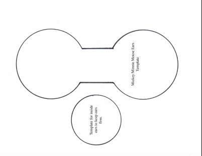 Gallery For  Minnie Mouse Ears Headband Template