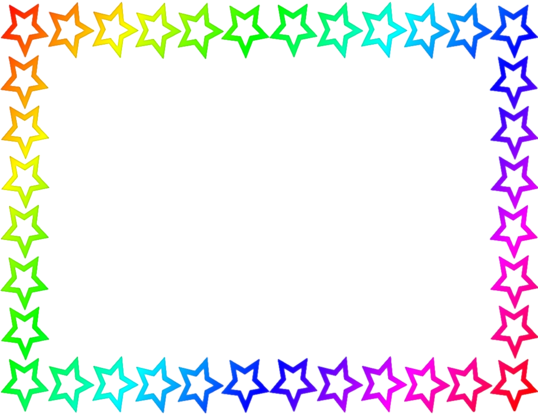 Abstract Rainbow Clipart Border Free - Clipart library