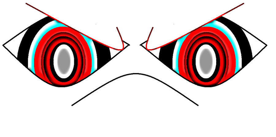 free clipart angry eyes - photo #19