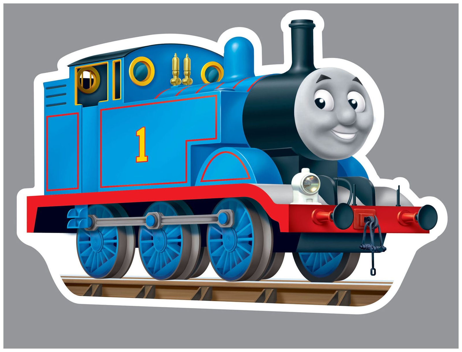 9. Thomas the Train Tattoo with Characters - wide 6