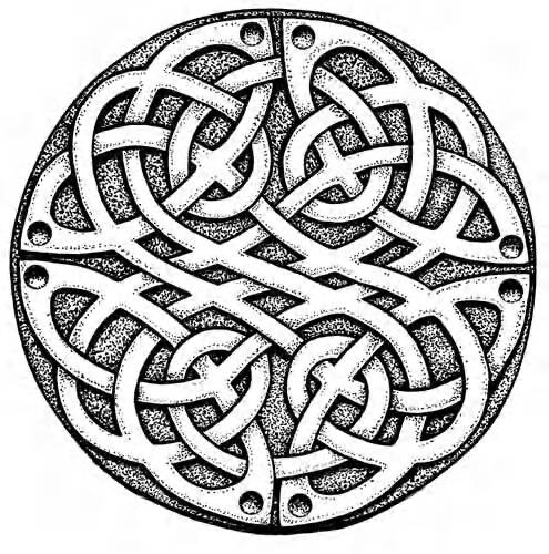Celtic Knot Coloring Pages, celtic shield colouring pages 