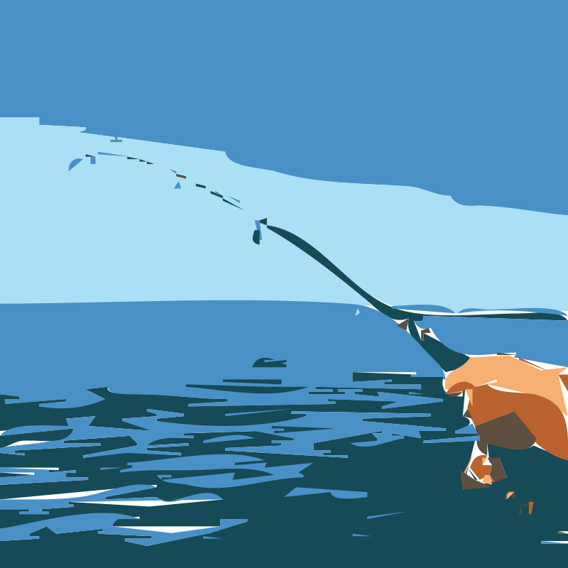Clipart - fishing