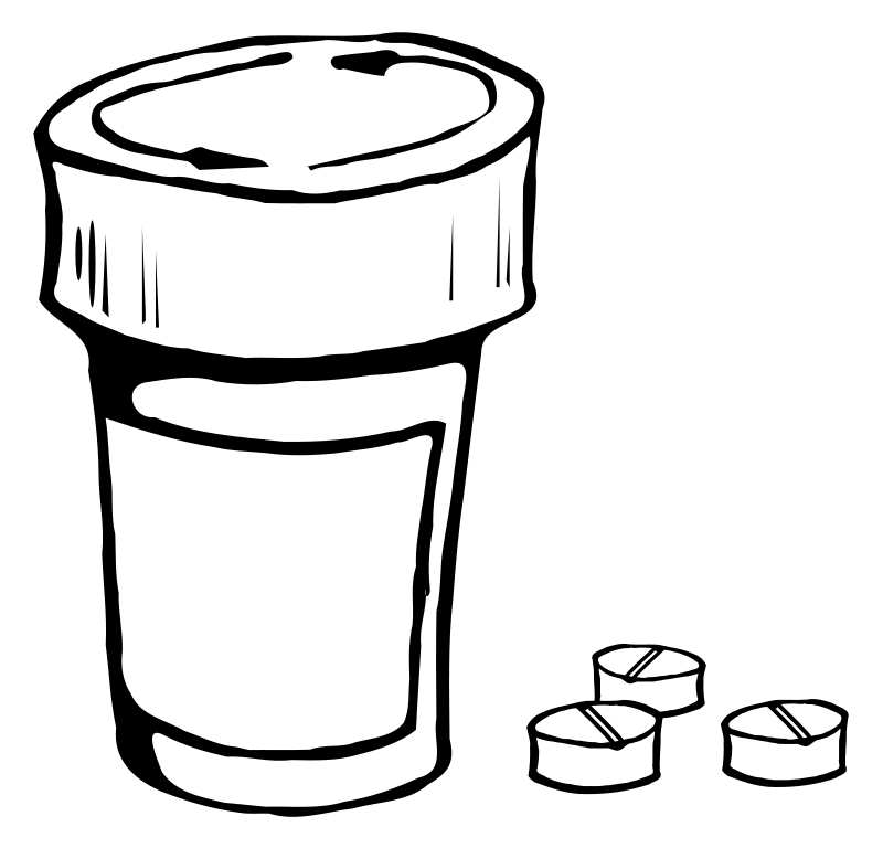 Pills And Bottle Clip Art Download